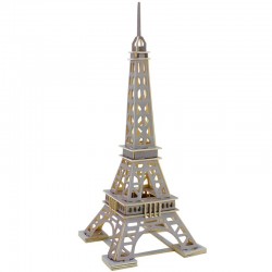 Eiffel Tower - puzzle 3D din lemn Robotime